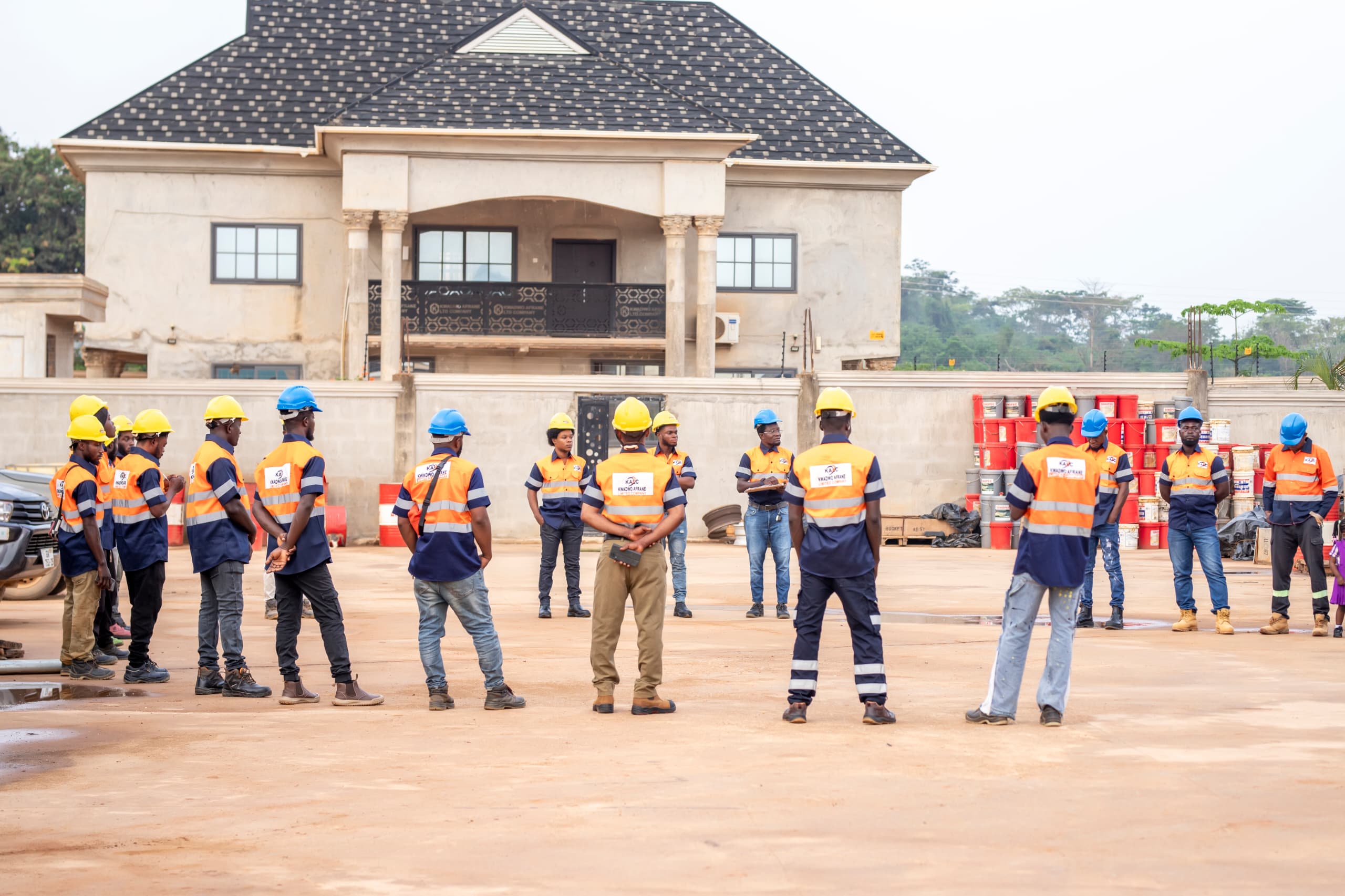 KALC heavy equipment on site