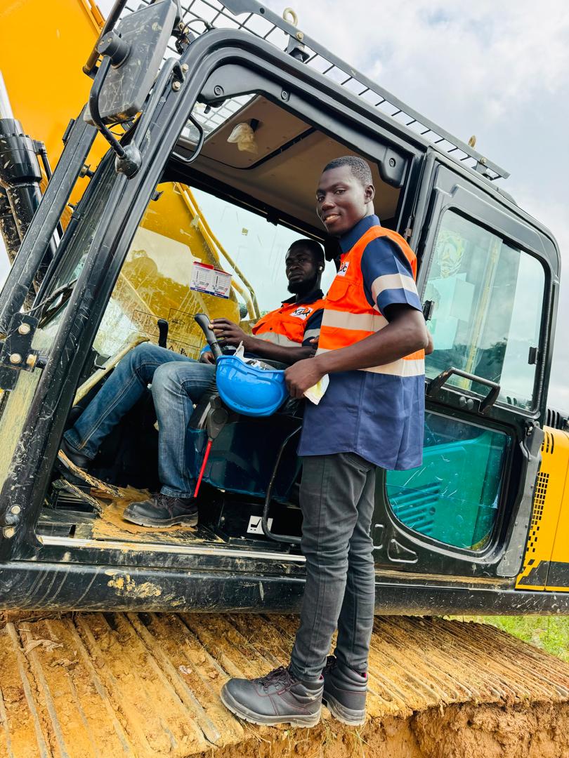 KALC operator on equipment