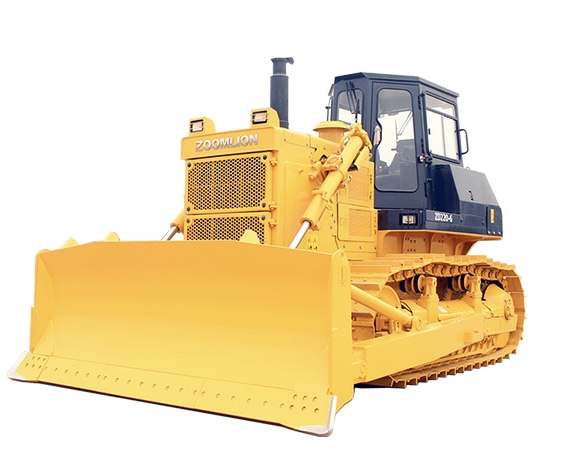 Wheel loader at work on mine site